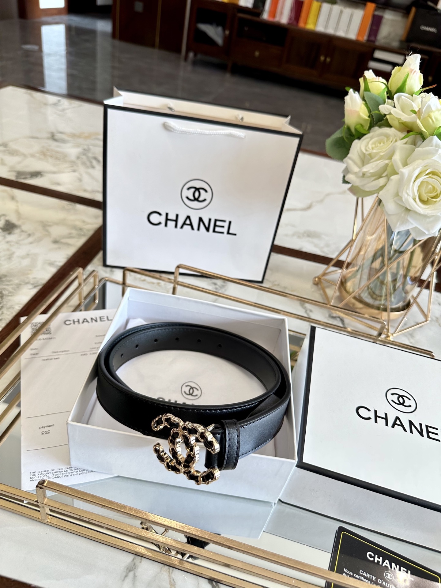 CHANEL belt model 21